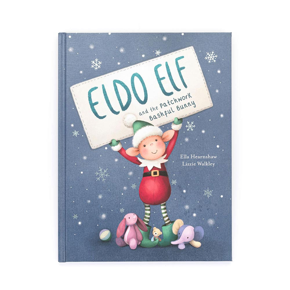 Jellycat Eldo Elf and the Patchwork Bashful Bunny Book | US-CRUH60728