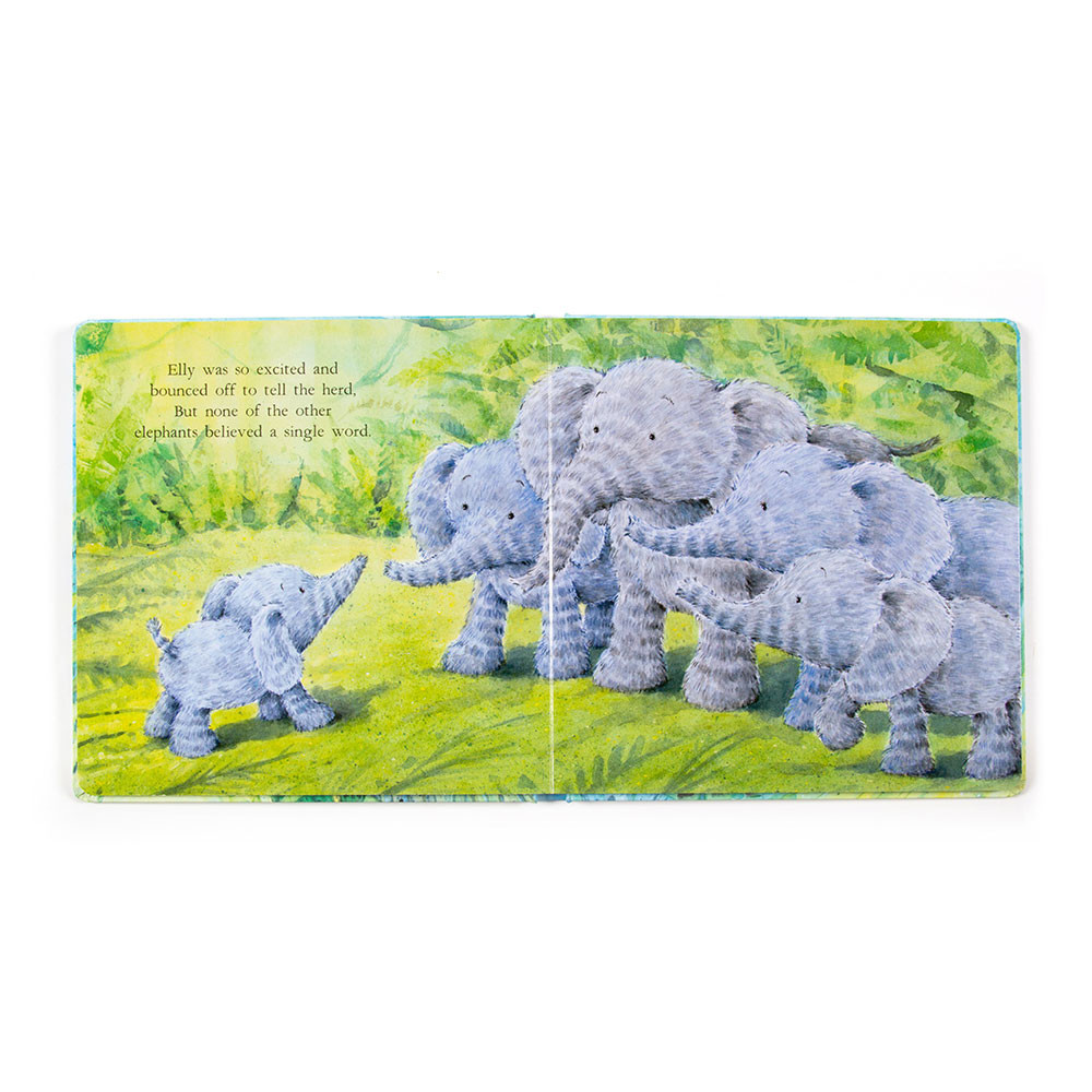 Jellycat Elephants Can't Fly Book | US-WVFM21394