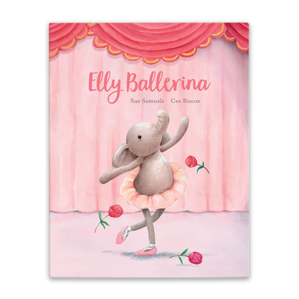 Jellycat Elly Ballerina Book | US-JDFB92305