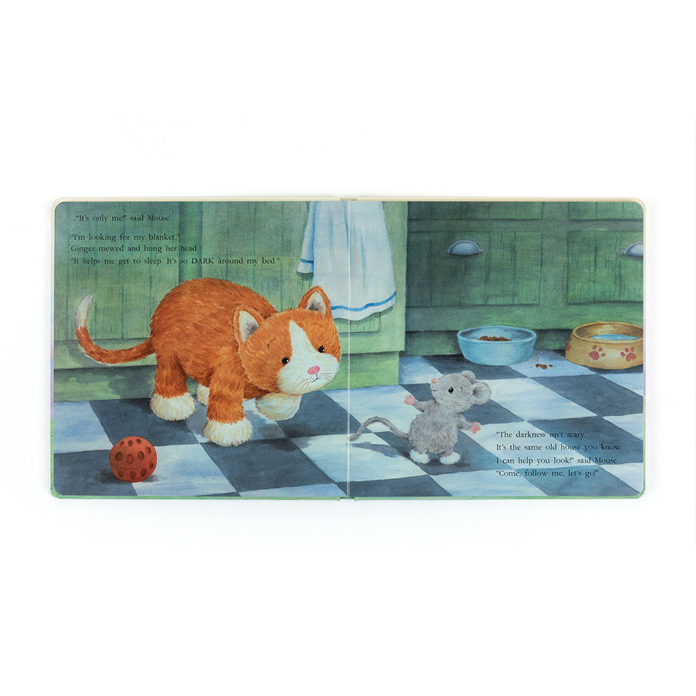 Jellycat Ginger, the Courageous Kitten Book | US-QXBP52391