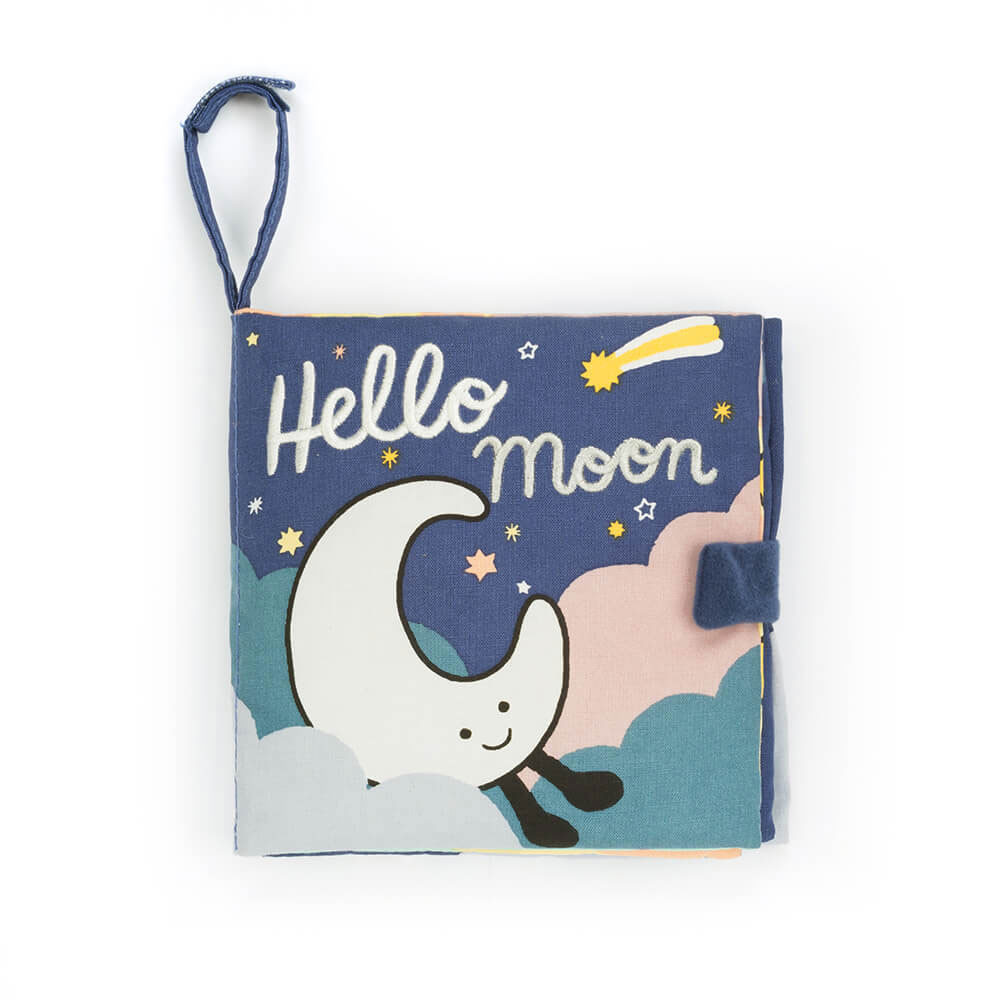 Jellycat Hello Moon Fabric Book | US-KLNE87169