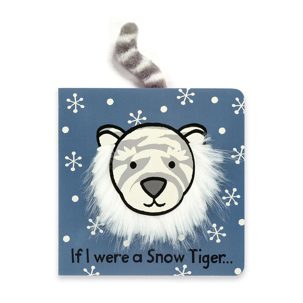 Jellycat If I Were a Snow Tiger Board Book | US-KPLE03812