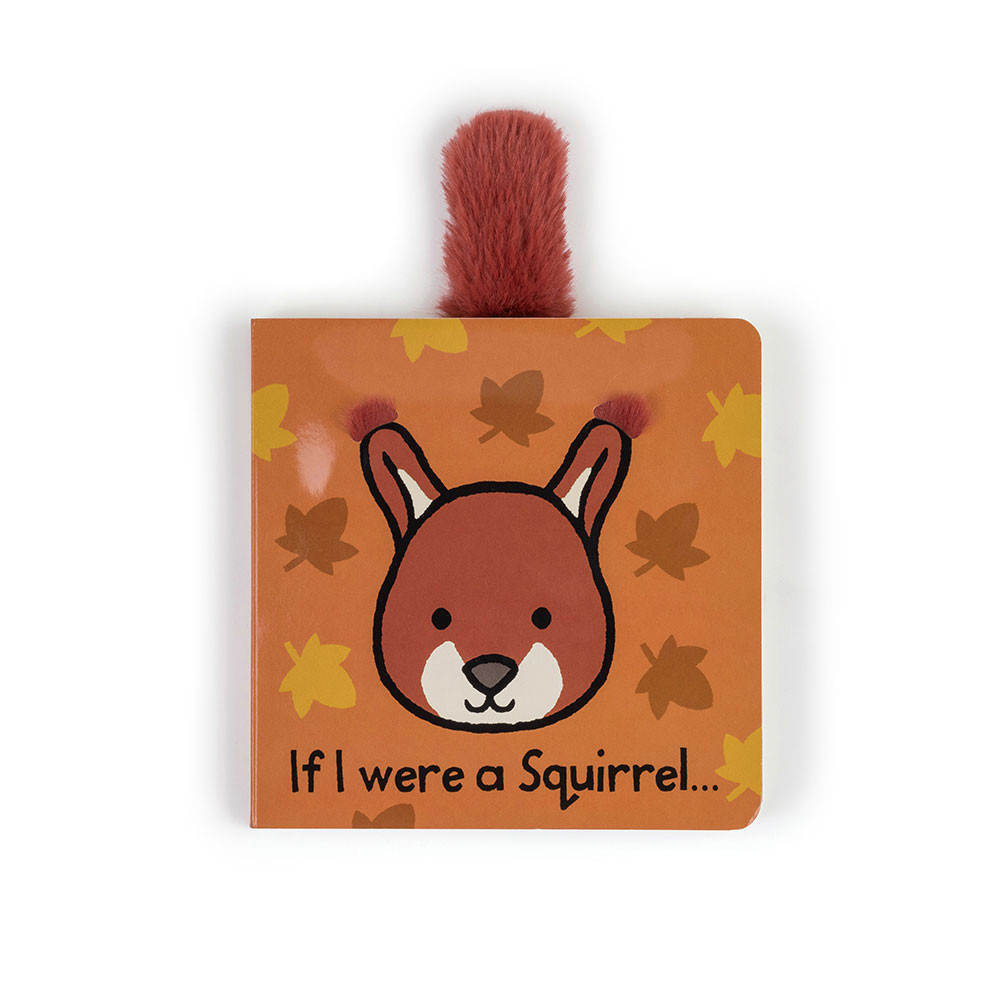 Jellycat If I Were a Squirrel Board Book | US-SHFC29358