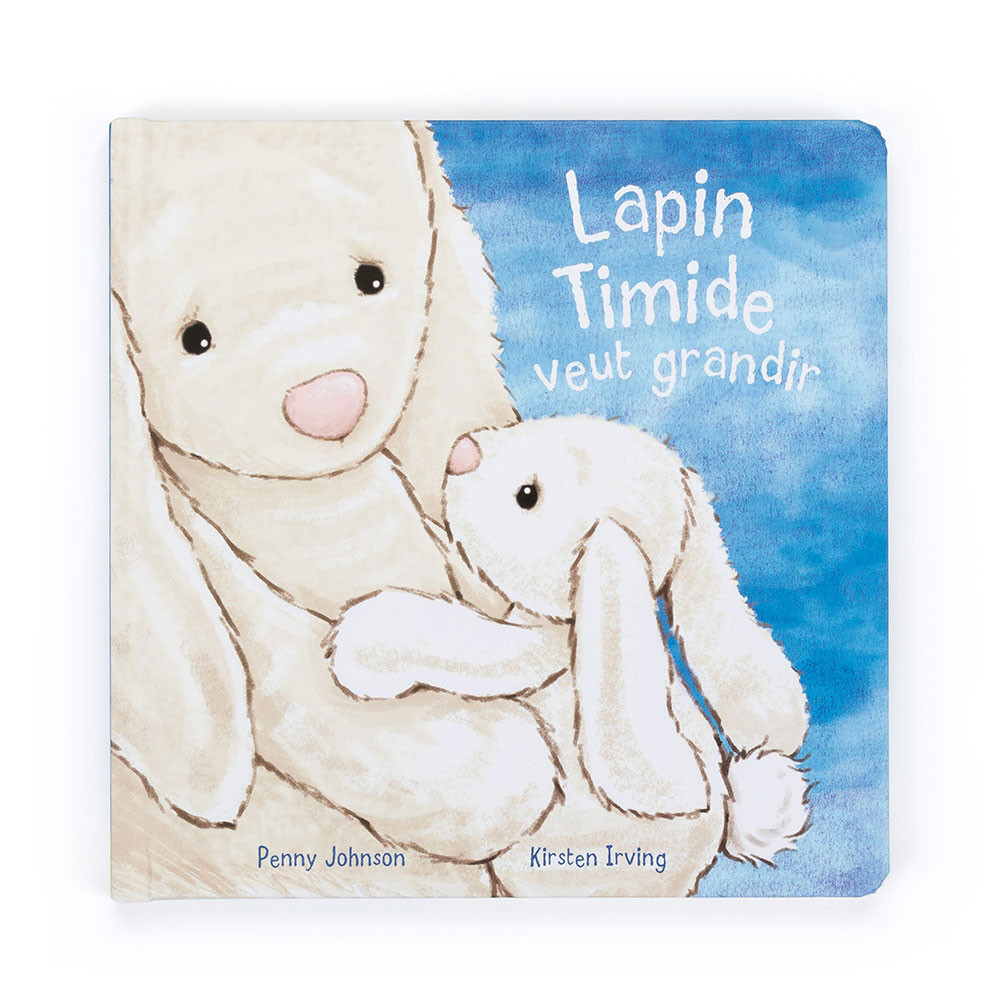 Jellycat Lapin Timide Veut Grandir Livre | US-CZSI98052