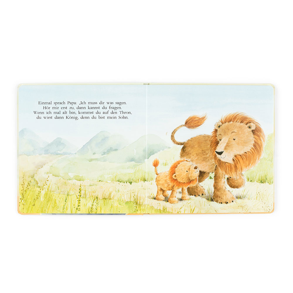 Jellycat Leo, Der Mutige Löwe Buch | US-KOAT29187