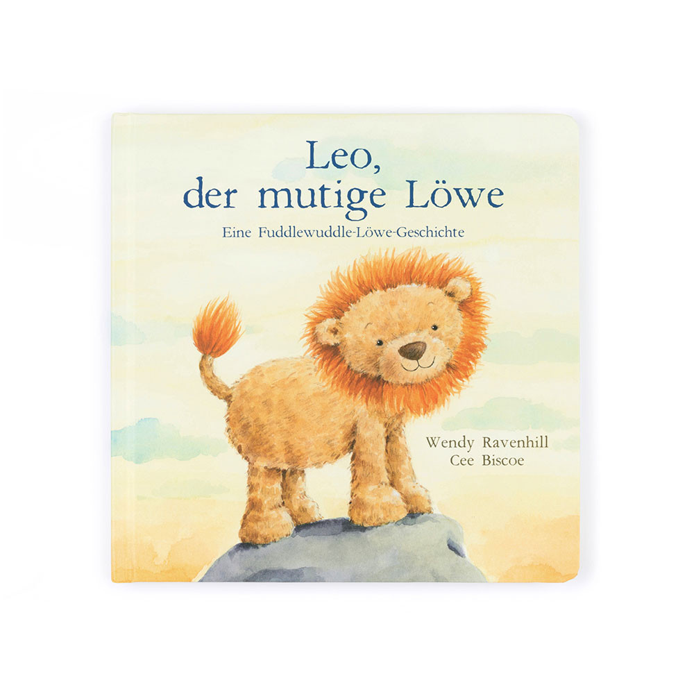 Jellycat Leo, Der Mutige Löwe Buch | US-KOAT29187