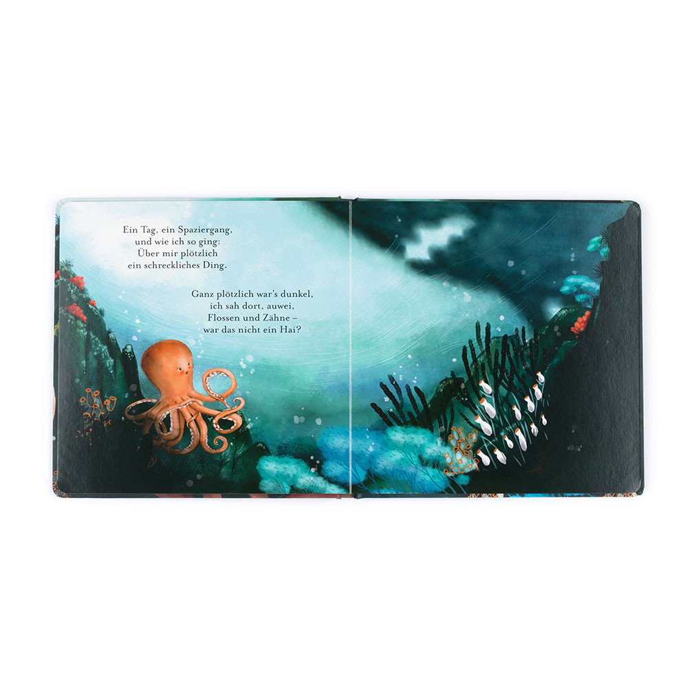 Jellycat Odell, Der Furchtlose Oktopus Buch | US-LKAP06752