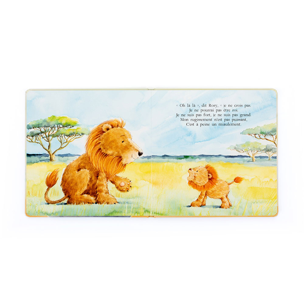 Jellycat Rory, Le Courageux Petit Lion Livre | US-ALBV50763