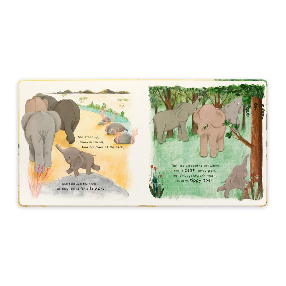 Jellycat Smudge the Littlest Elephant Book | US-GVYD68740