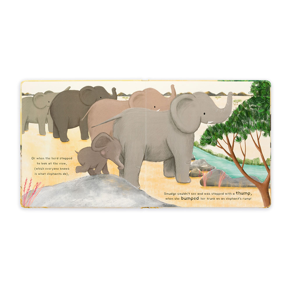 Jellycat Smudge the Littlest Elephant Book | US-GVYD68740