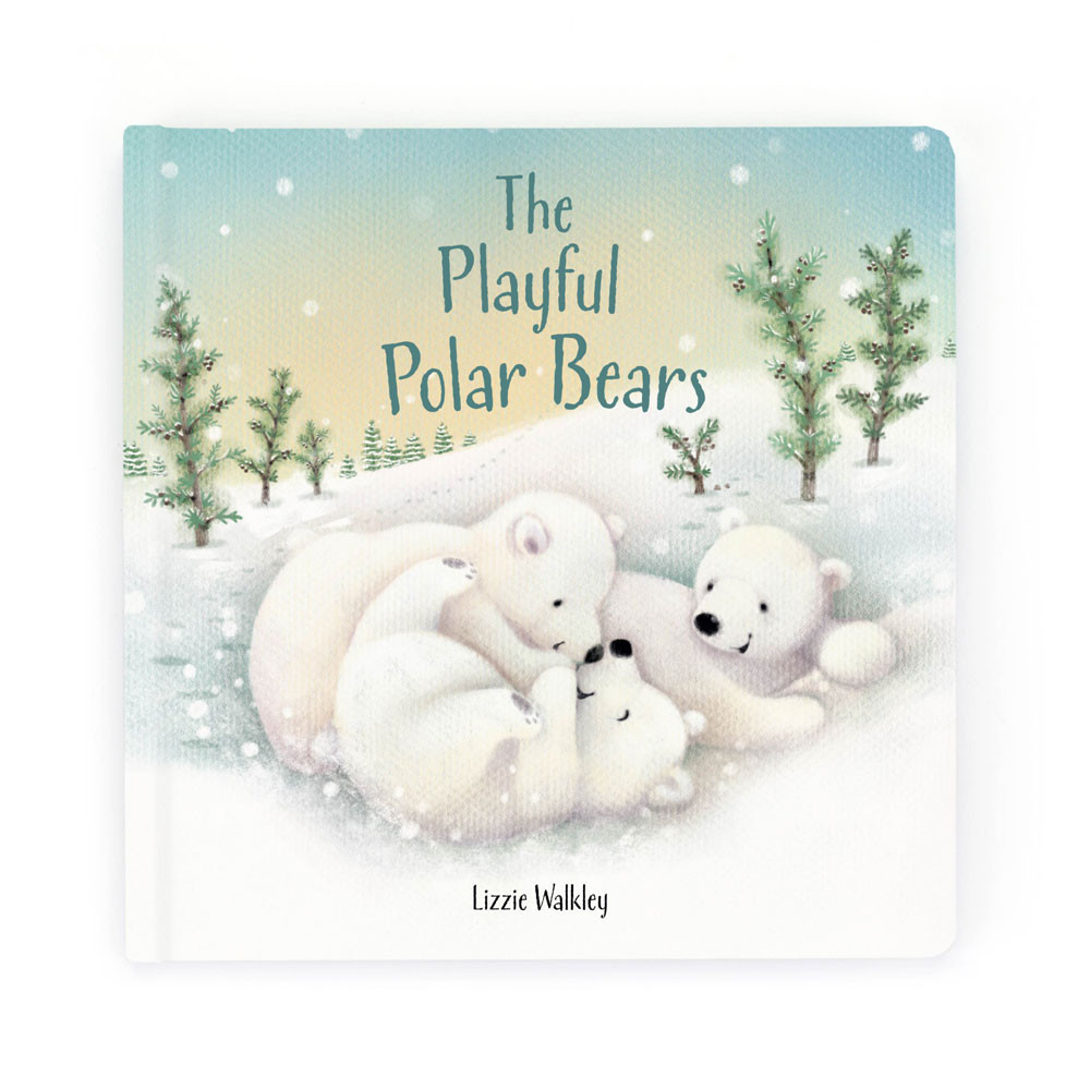 Jellycat The Playful Polar Bears Book | US-RILG23146