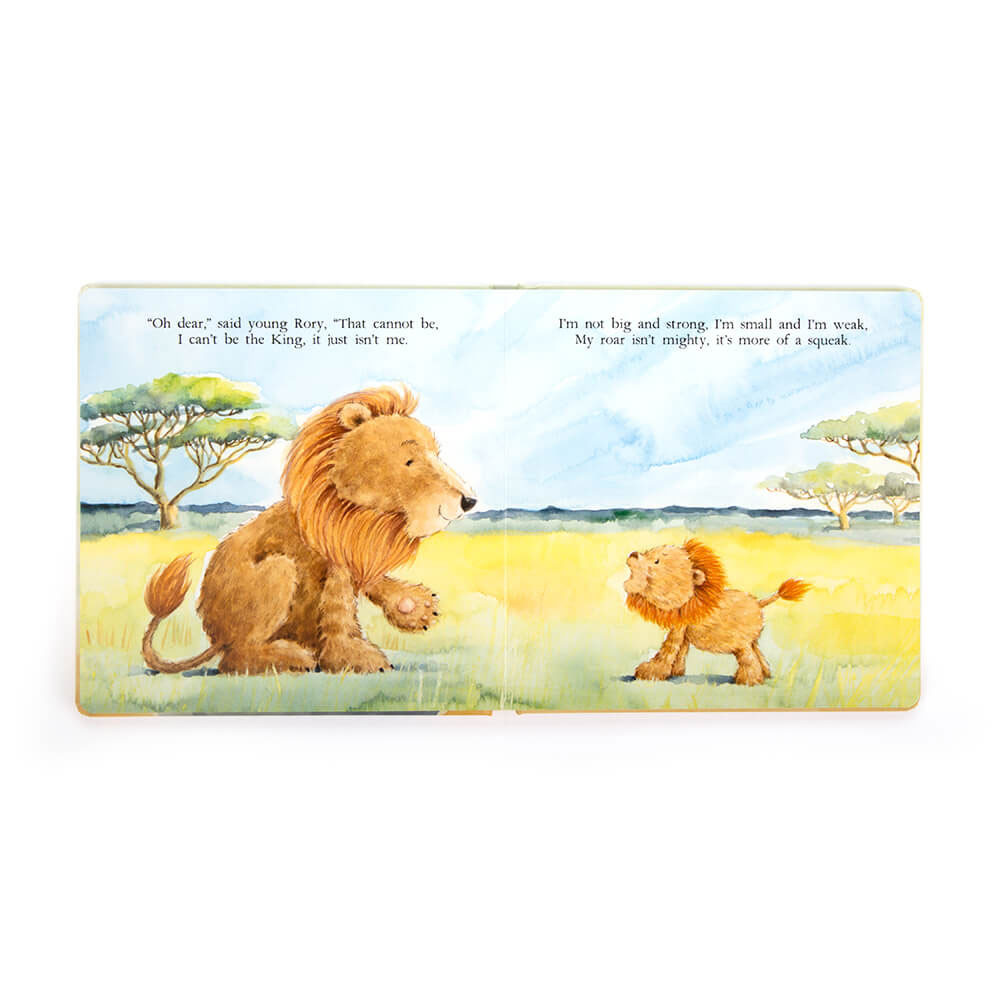 Jellycat The Very Brave Lion Book | US-YEQM40716