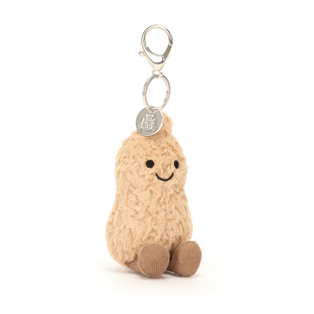 Light Brown Jellycat Amuseables Peanut Bag Charm | US-MOLD09645