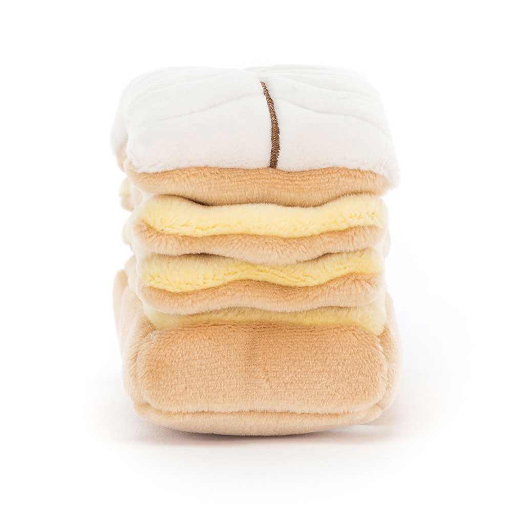 Light Brown / White Jellycat Pretty Patisserie Mille Feuille | US-PMLH79103