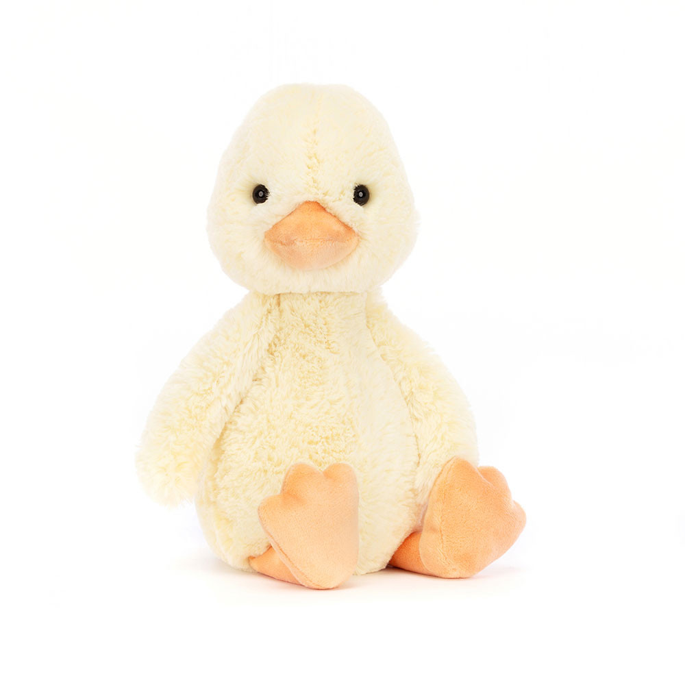 Light Yellow Jellycat Bashful Duckling | US-NBUD30569