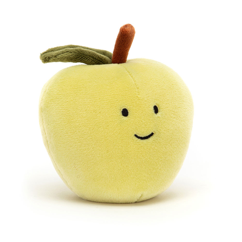 Light Yellow Jellycat Fabulous Fruit Apple | US-IXPW45970