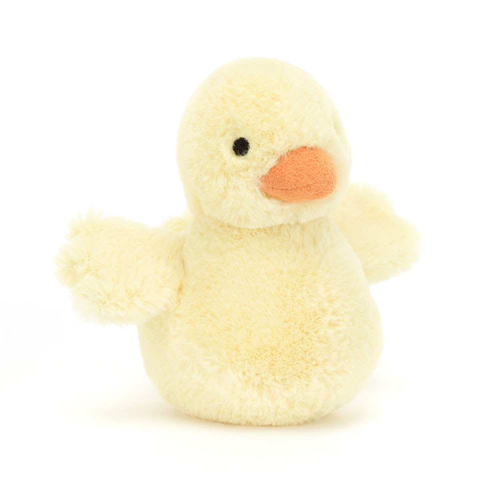 Light Yellow Jellycat Fluffy Duck | US-OJNC57389