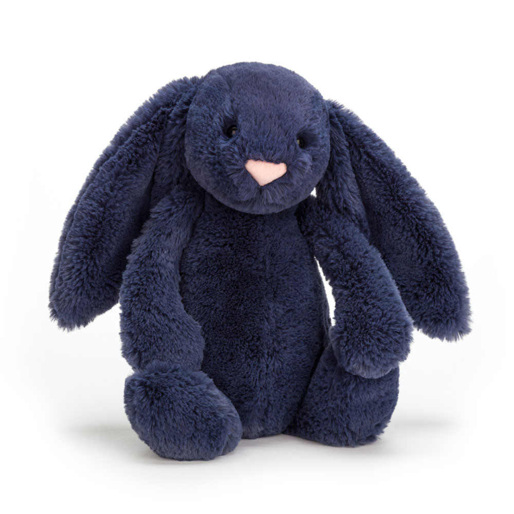 Navy Jellycat Bashful Bunny | US-BDNU65137