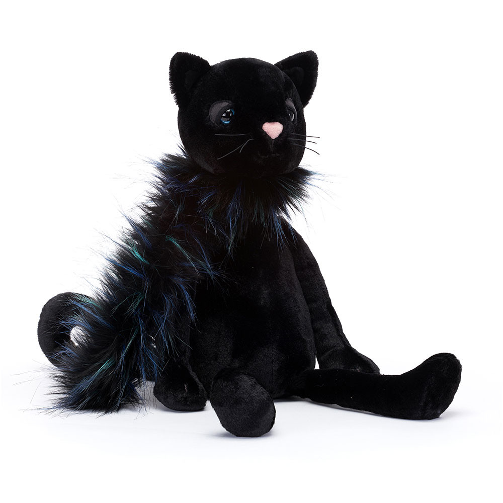 Navy Jellycat Glamorama Cat | US-YFOQ85623