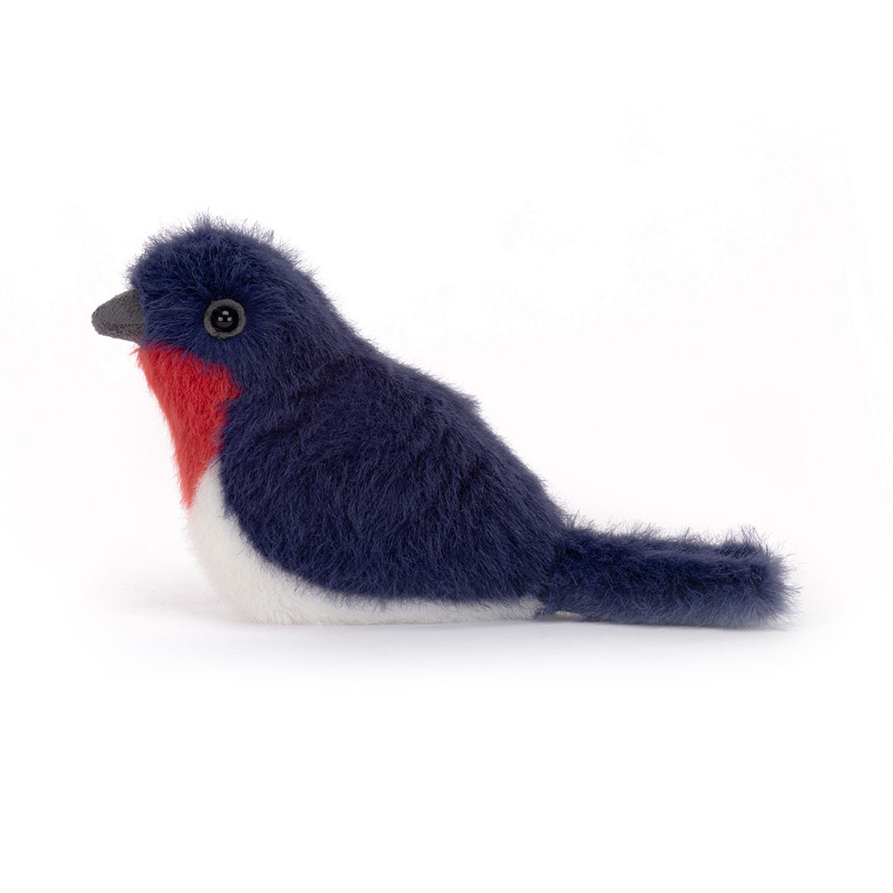 Navy / White Jellycat Birdling Swallow | US-DZHU30216