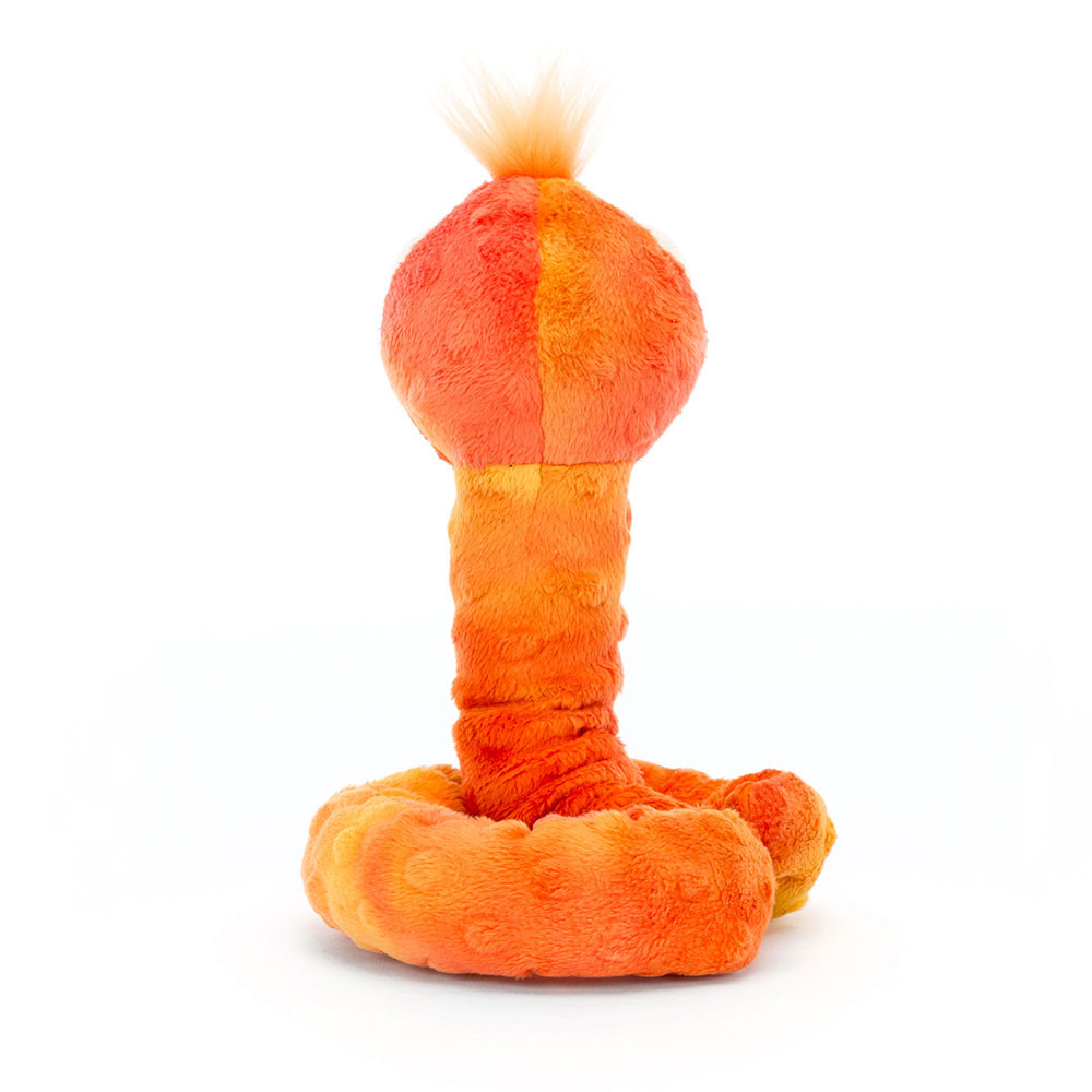 Orange Jellycat Winston Worm | US-NFMR63521