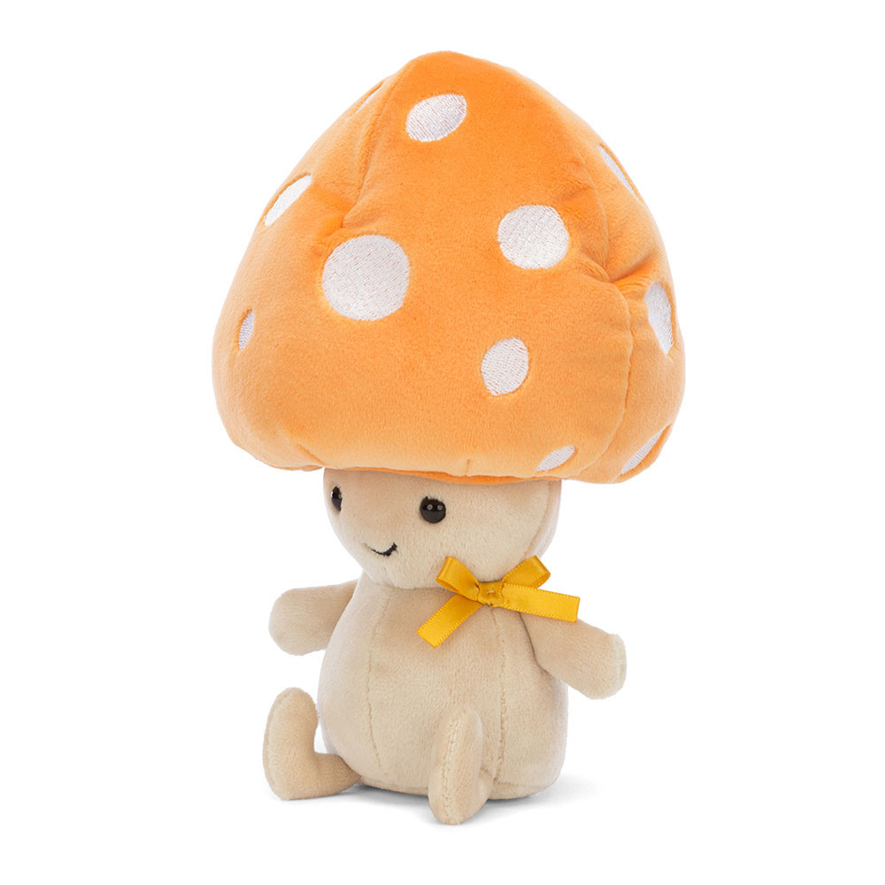 Orange / Beige Jellycat Fun-Guy Ozzie | US-EATJ21709