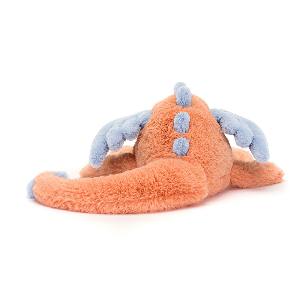 Orange / Blue Jellycat Persimmon Dragon | US-PLRF25687