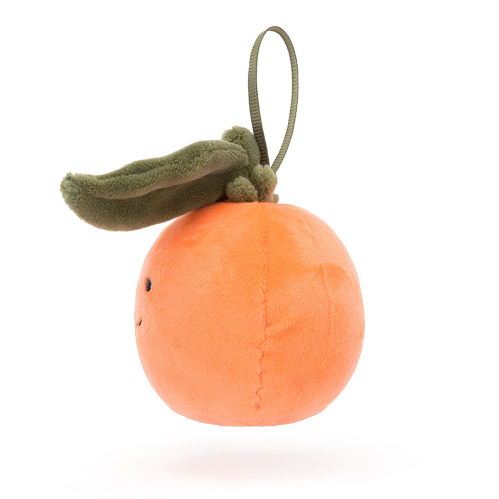 Orange / Green Jellycat Festive Folly Clementine | US-ZVYG82367