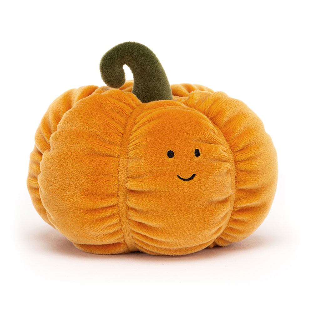 Orange / Green Jellycat Vivacious Vegetable Pumpkin | US-VBCD59071