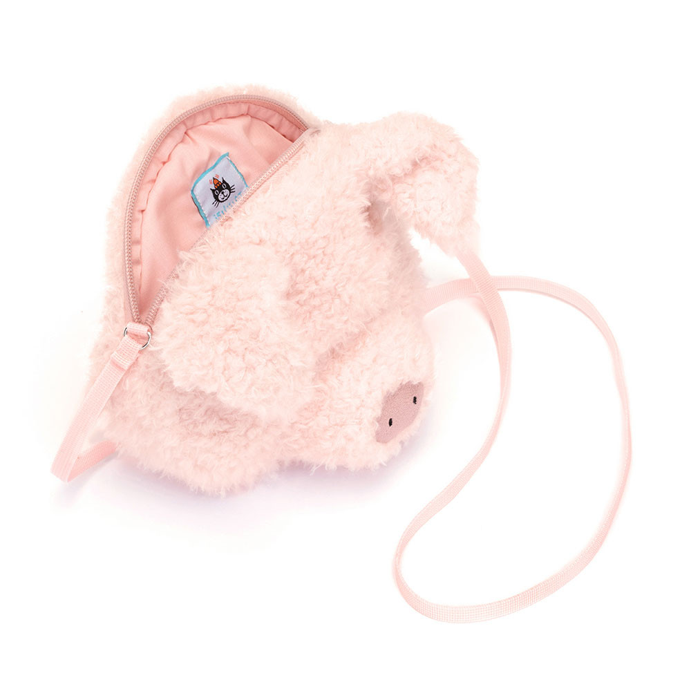 Pink Jellycat Little Pig Bag | US-NESK72813