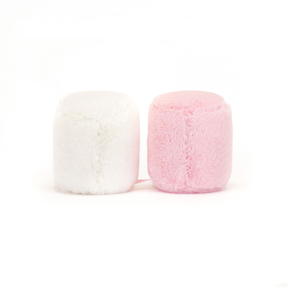 Pink / White Jellycat Amuseables Marshmallows | US-BFAD37142