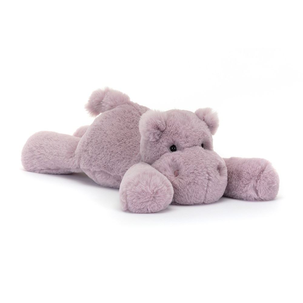 Purple Jellycat Smudge Hippo | US-HZXD85697