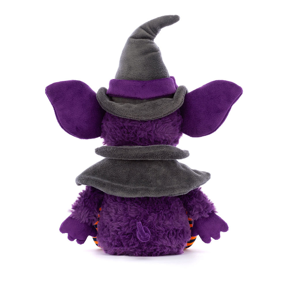 Purple / Grey / Brown Jellycat Spooky Greta Gremlin | US-ZJTV62510