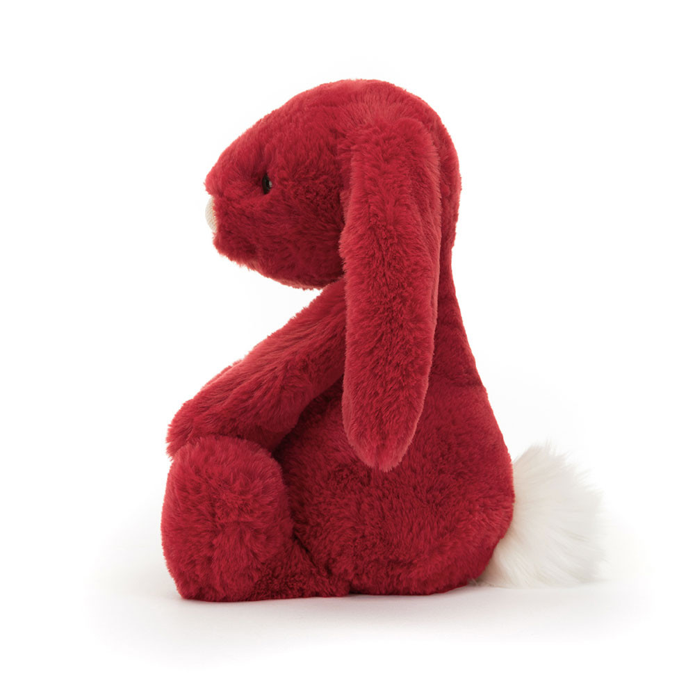 Red Jellycat Bashful Luxe Bunny Scarlett | US-CVFL60725