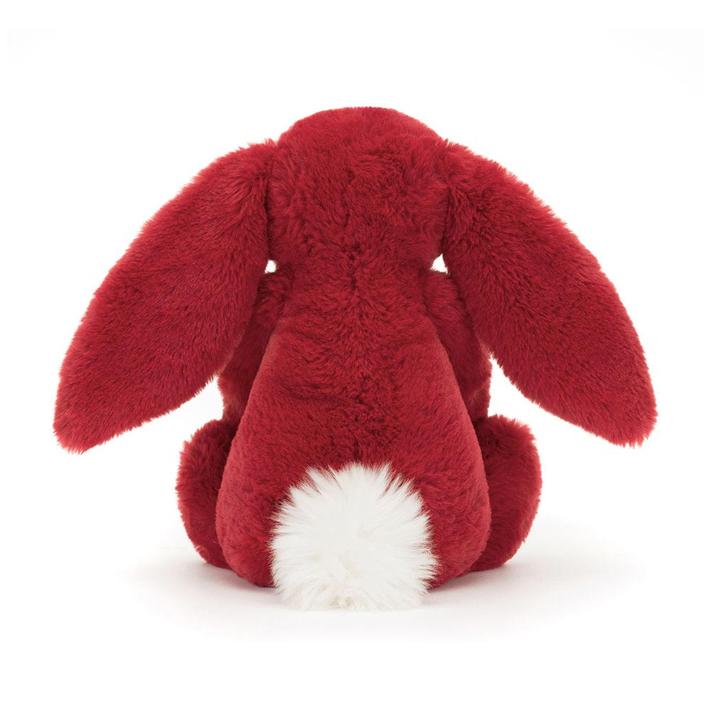 Red Jellycat Bashful Luxe Bunny Scarlett | US-CVFL60725