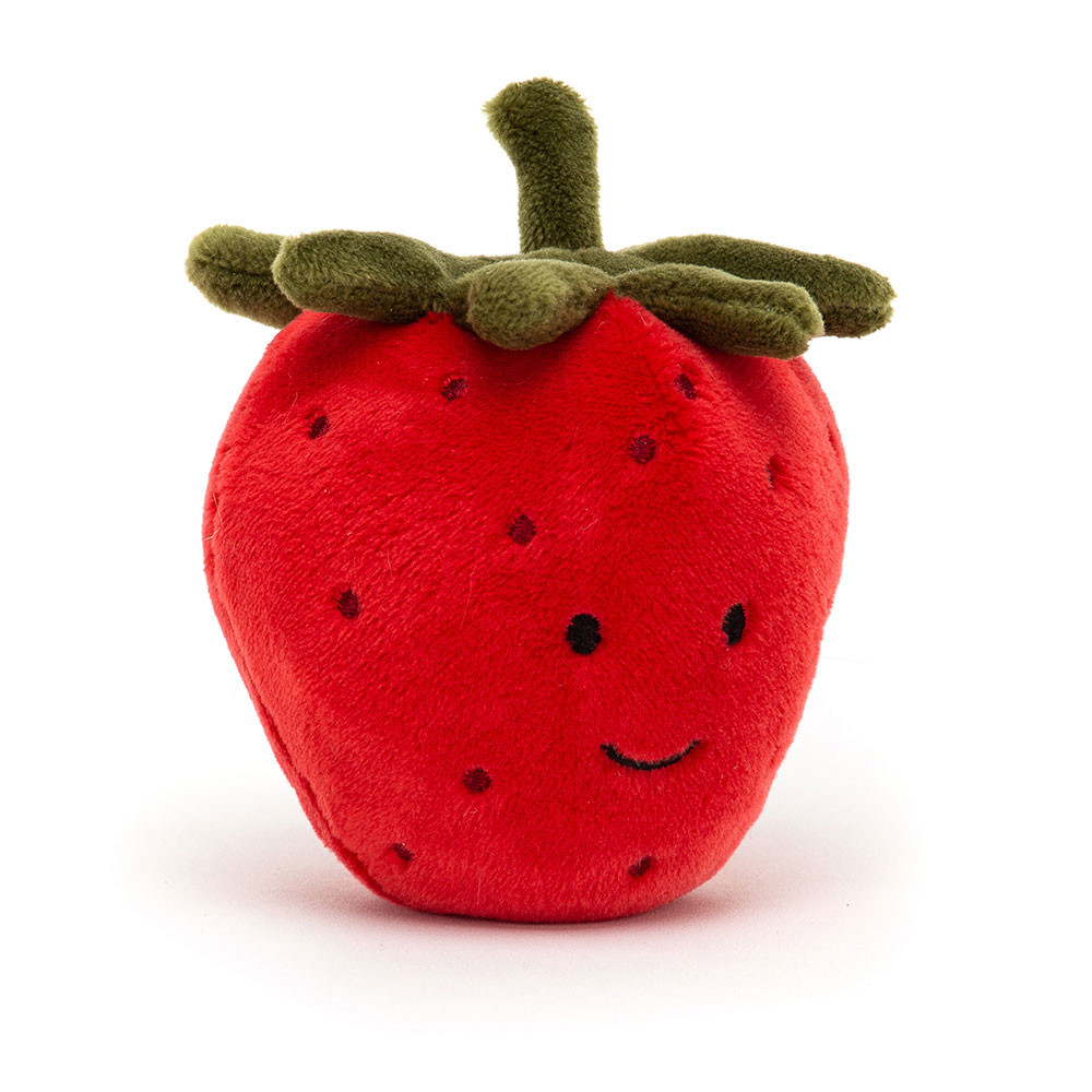 Red Jellycat Fabulous Fruit Strawberry | US-IHSM70135