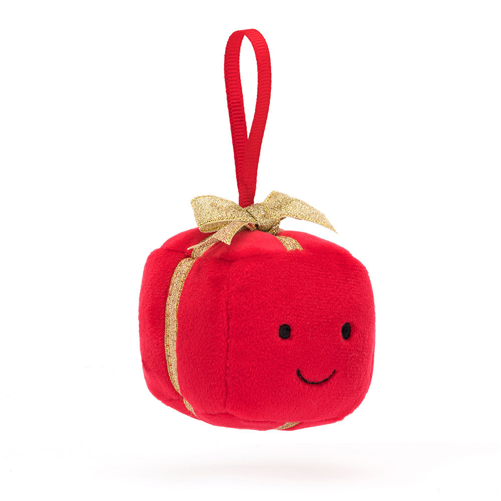 Red Jellycat Festive Folly Present | US-YTBX49605