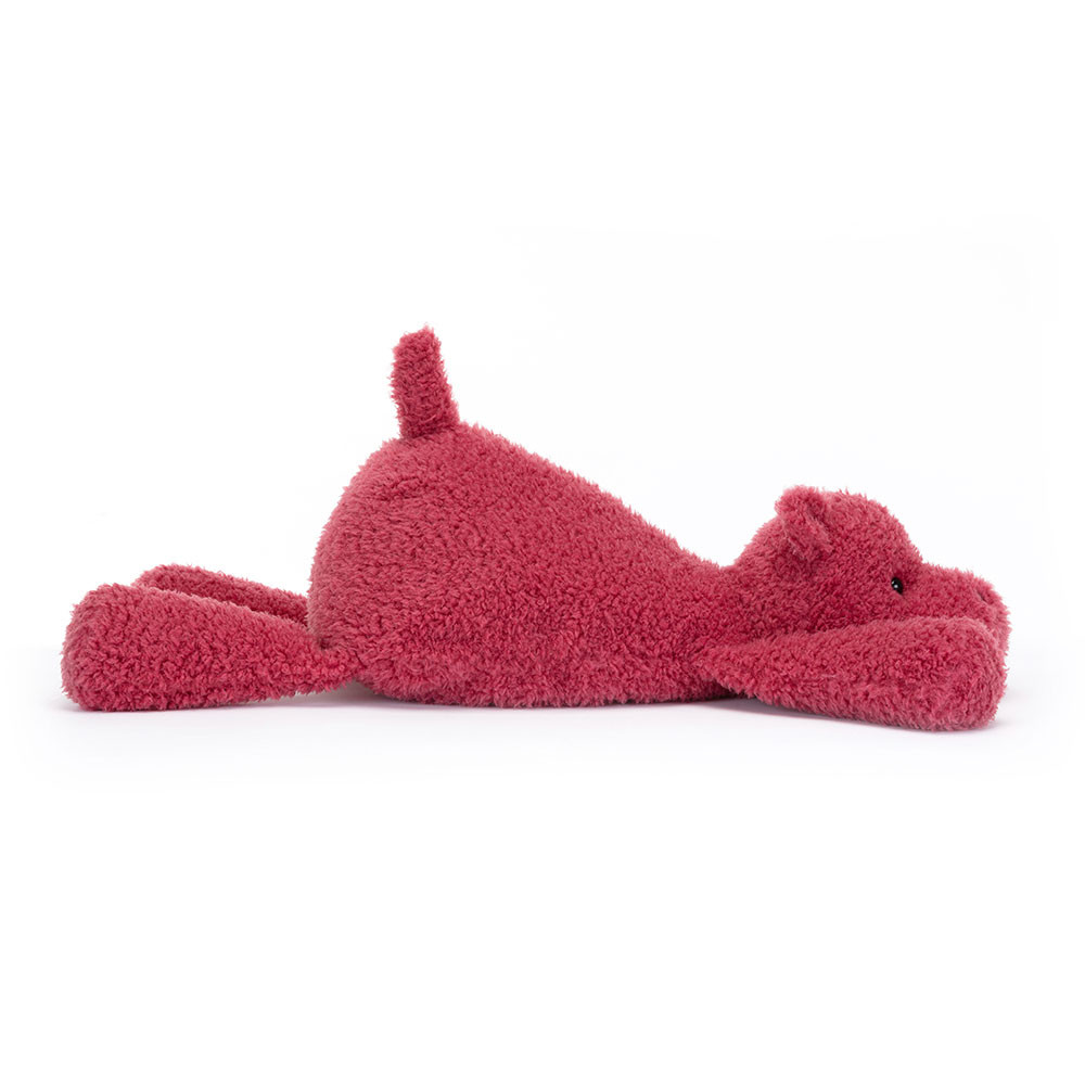 Red Jellycat Splootie Hippo | US-LEOX60831