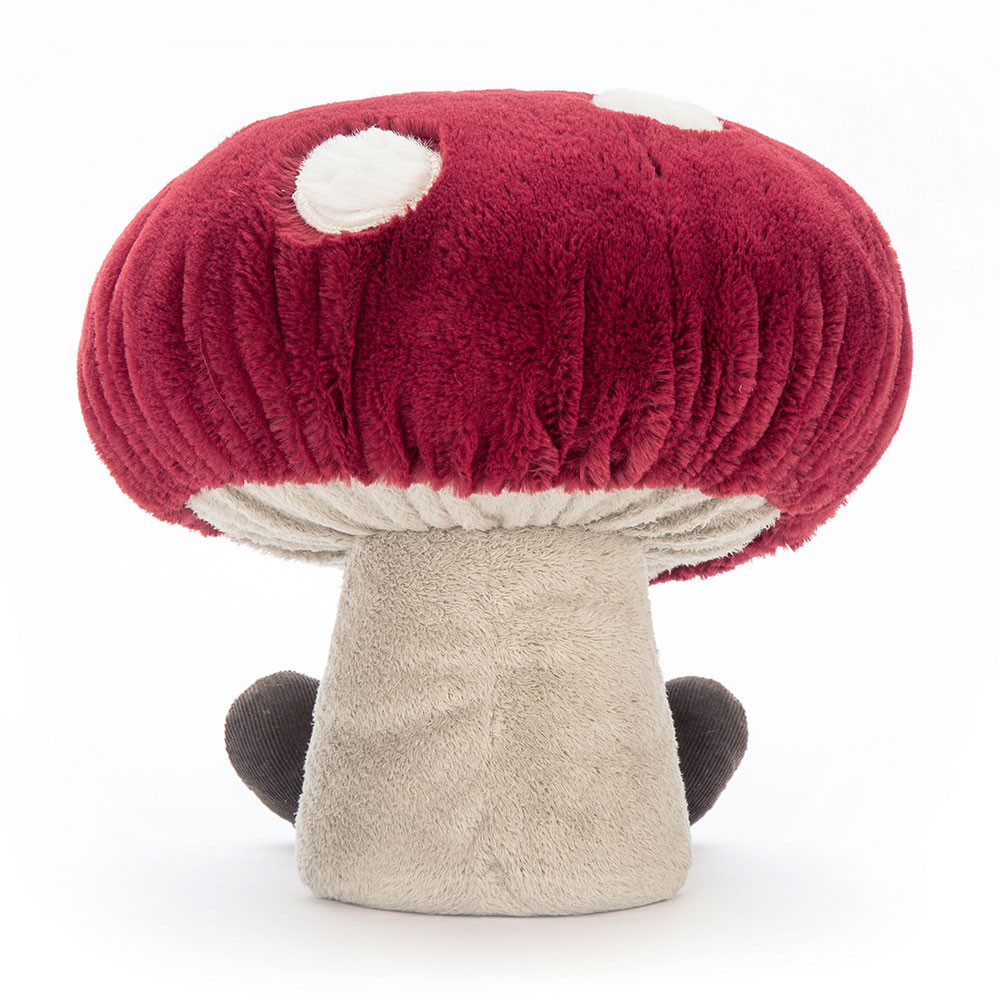 Red / Beige Jellycat Amuseables Mushroom | US-KVWL85173