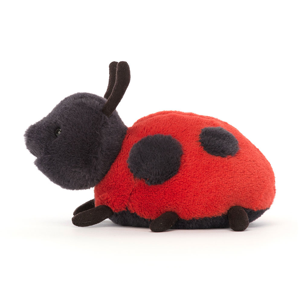 Red / Black Jellycat Layla Ladybird | US-YQFL28596