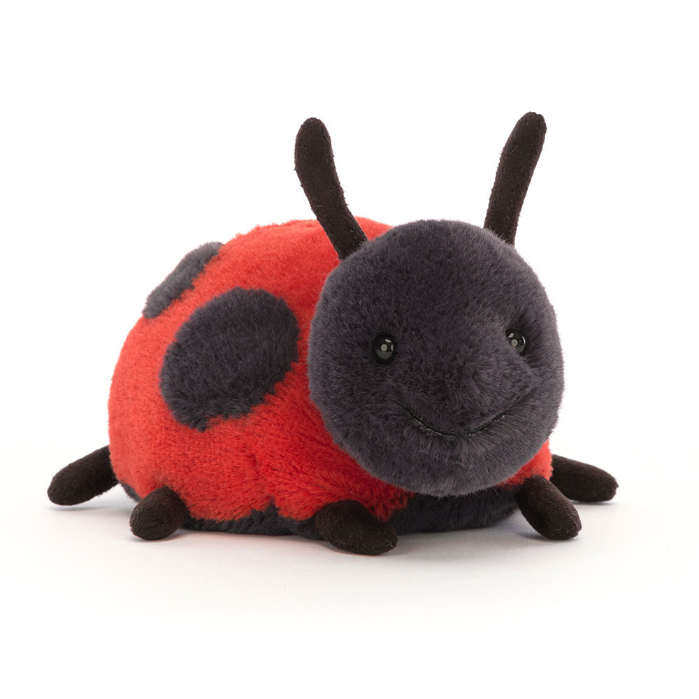 Red / Black Jellycat Layla Ladybird | US-YQFL28596