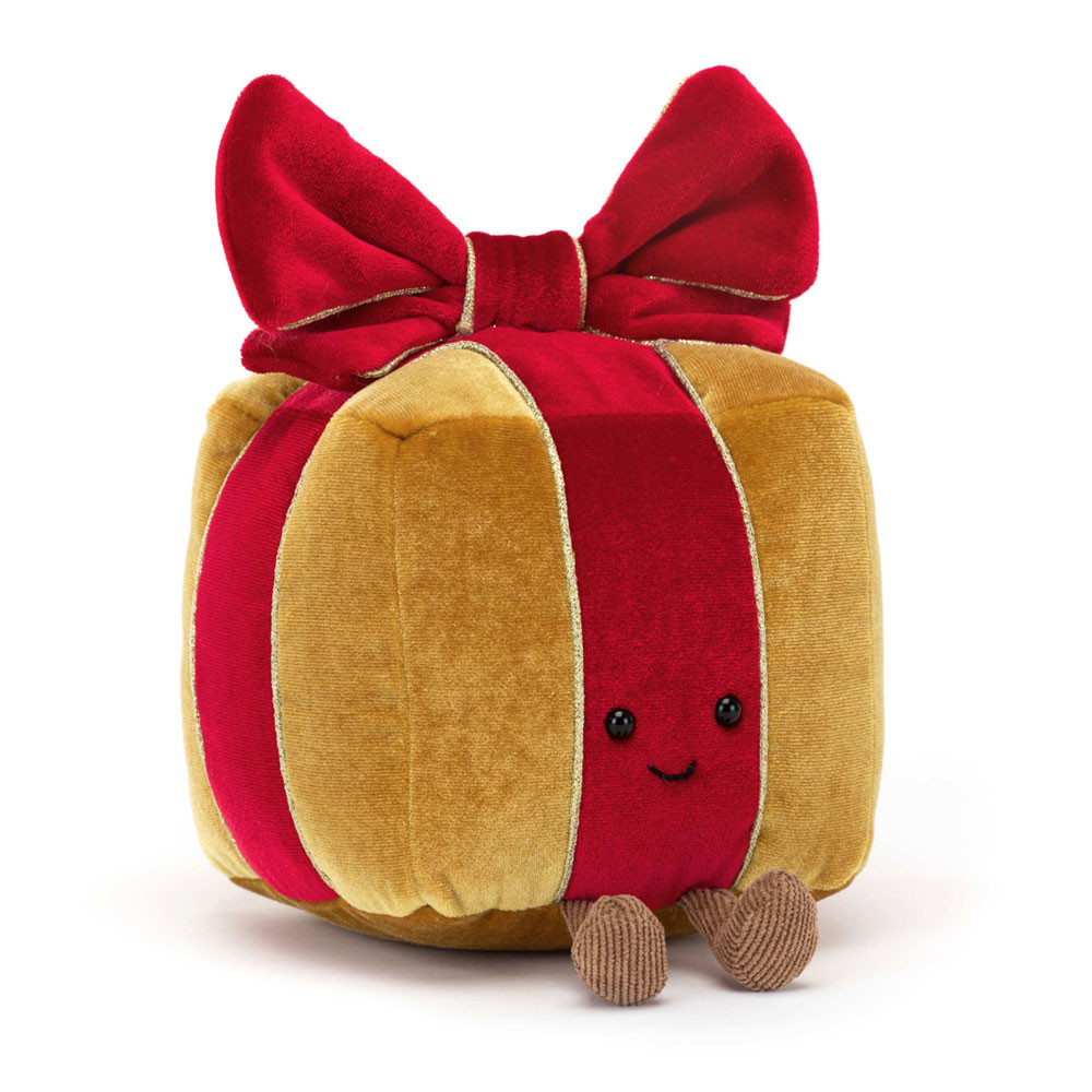 Red / Brown Jellycat Amuseables Present | US-DQGP12407