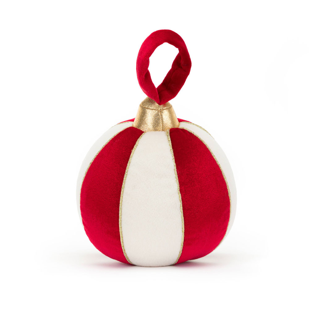 Red / Cream Jellycat Amuseables Bauble | US-PFNH51308