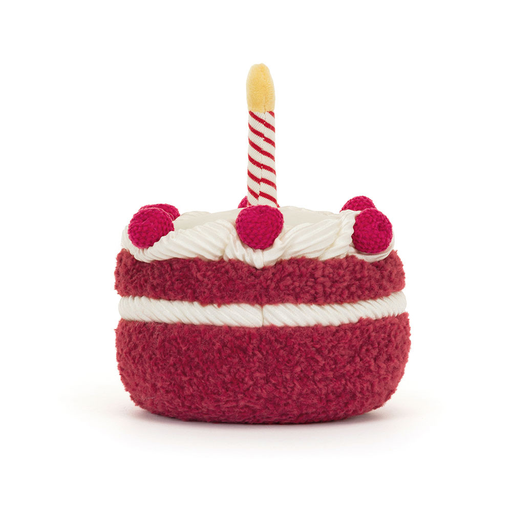 Red / Cream Jellycat Amuseables Cheri Cake | US-JOWK65317