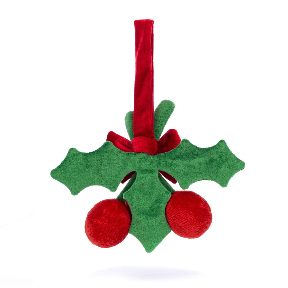 Red / Green Jellycat Amuseables Holly | US-RXDN71685