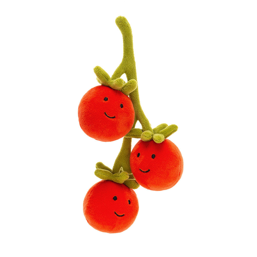 Red / Green Jellycat Vivacious Vegetable Tomato | US-CIVT18536