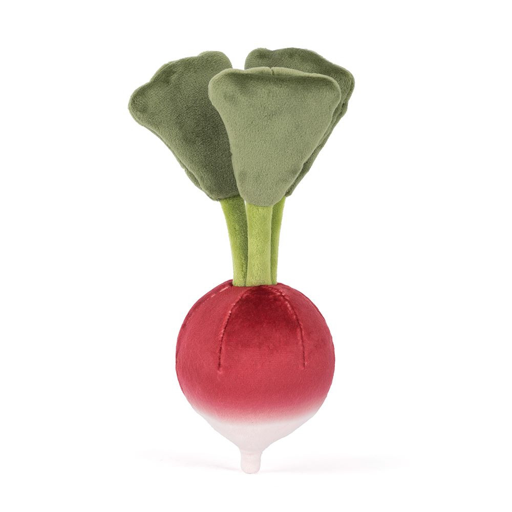 Red / Green Jellycat Vivacious Vegetable Radish | US-WVEX45061