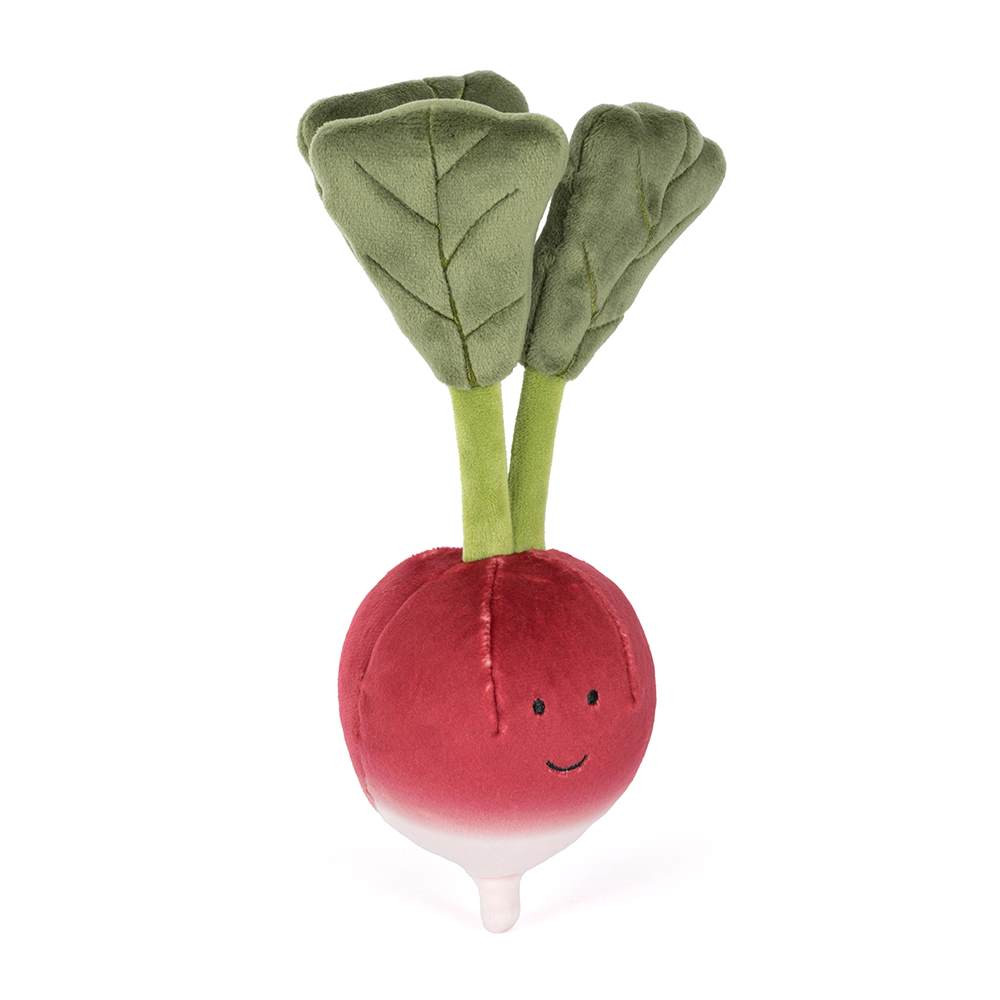 Red / Green Jellycat Vivacious Vegetable Radish | US-WVEX45061