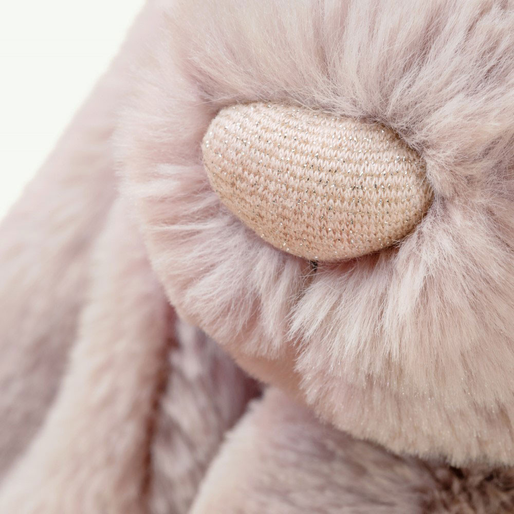 Rose Jellycat Bashful Luxe Bunny | US-VMAT48650