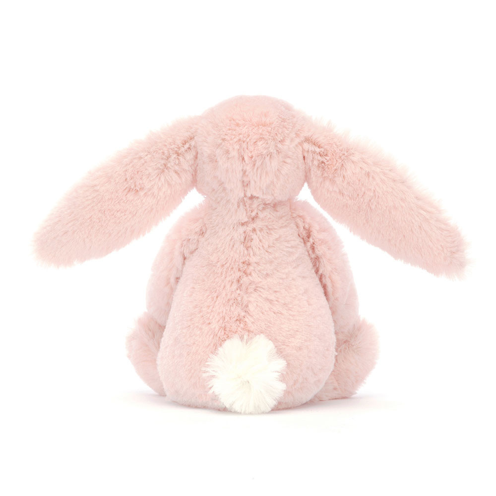 Rose / Light Blue Jellycat Blossom Heart Bunny | US-EHIX56073